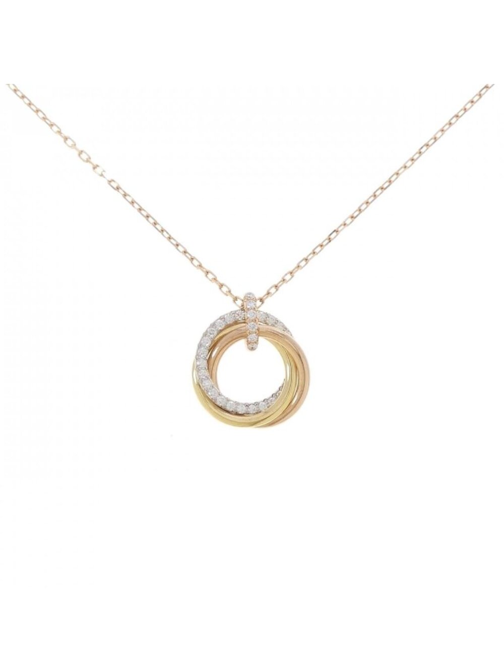 Cartier Trinity Necklace Pink